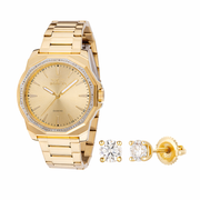 Oferta #8: Reloj Invicta Endiamantado + Pantallas Dormilonas Moissanite 5mm