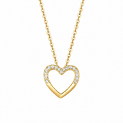 Pendant Corazón Eternal 100% Moissanite + Cadena Gratis - Oferta Día de los Padres (Compra 1 y Escoge Otro Pendant Gratis)