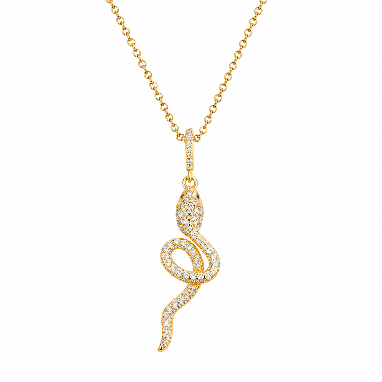 Pendant Serpiente Royale + Cadena Gratis