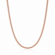Franco 3mm Rose Gold