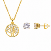 Oferta #29: Pendant Árbol de Vida 100% Moissanite + Cadena Gratis + Pantallas 3mm 100% Moissanite