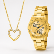 Oferta #132: Invicta Angel 40mm + Pendant Corazón 100% Moissanite