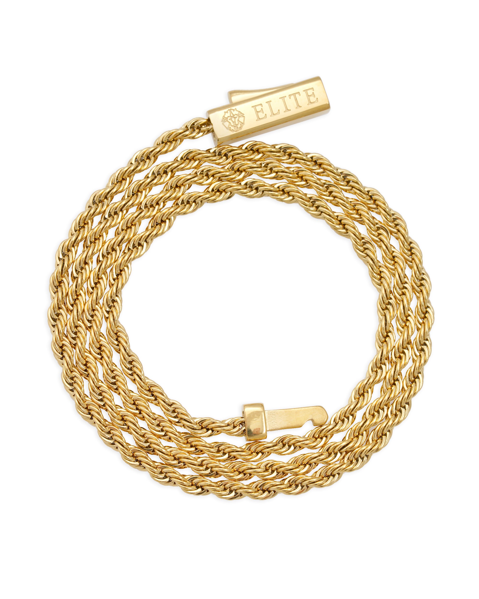 Oferta #121: Set Soga 3mm Dorada + Pulsera