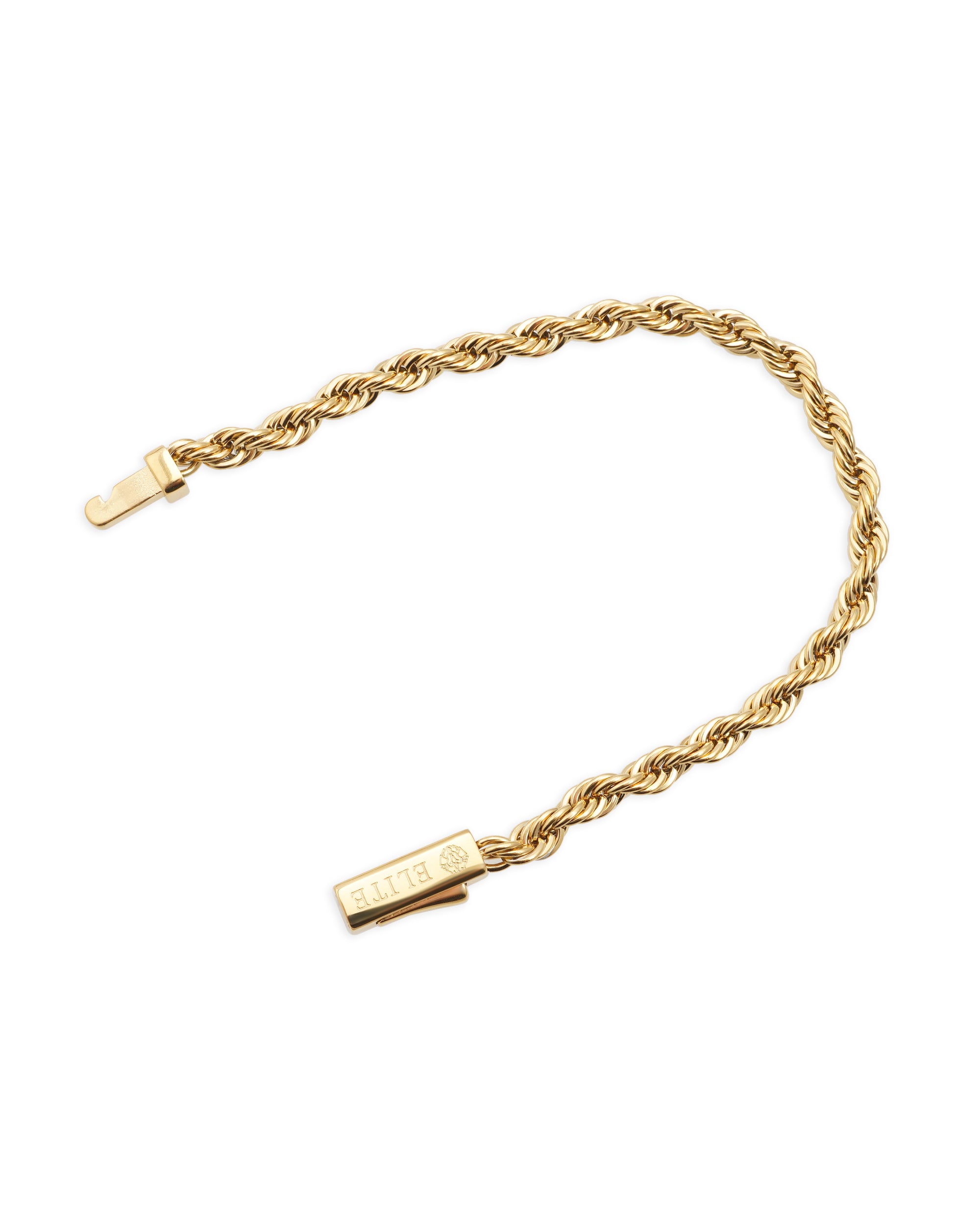 Pulsera Soga 5mm Dorada