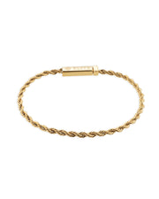 Pulsera Soga 3mm Dorada