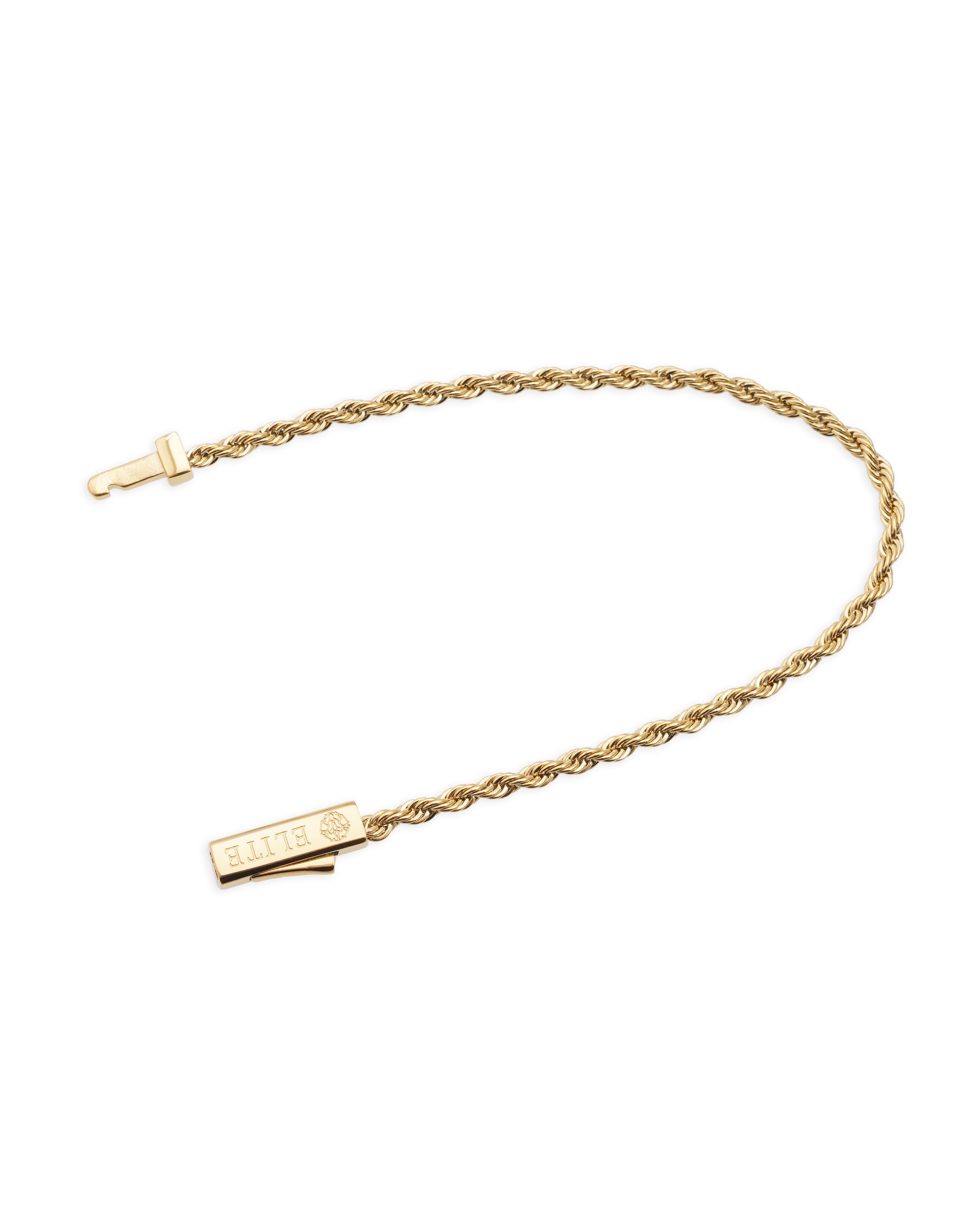 Pulsera Soga 3mm Dorada