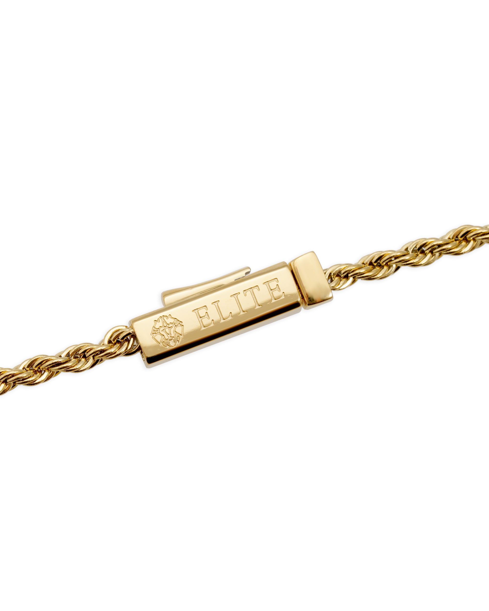 Pulsera Soga 3mm Dorada