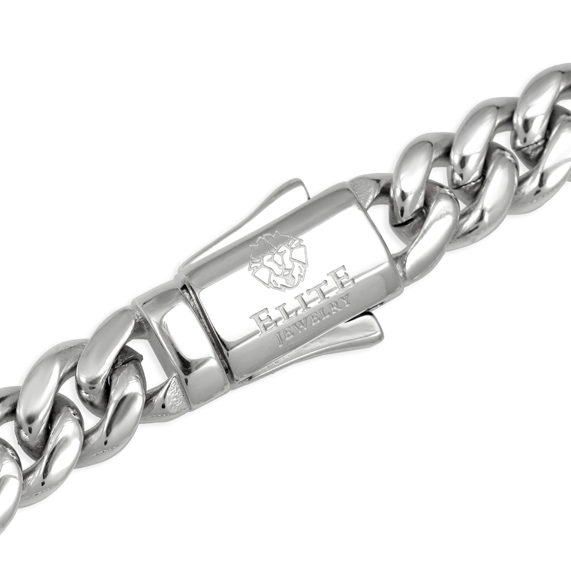 Oferta #126: Set Cubana 8mm Plata + Pulsera