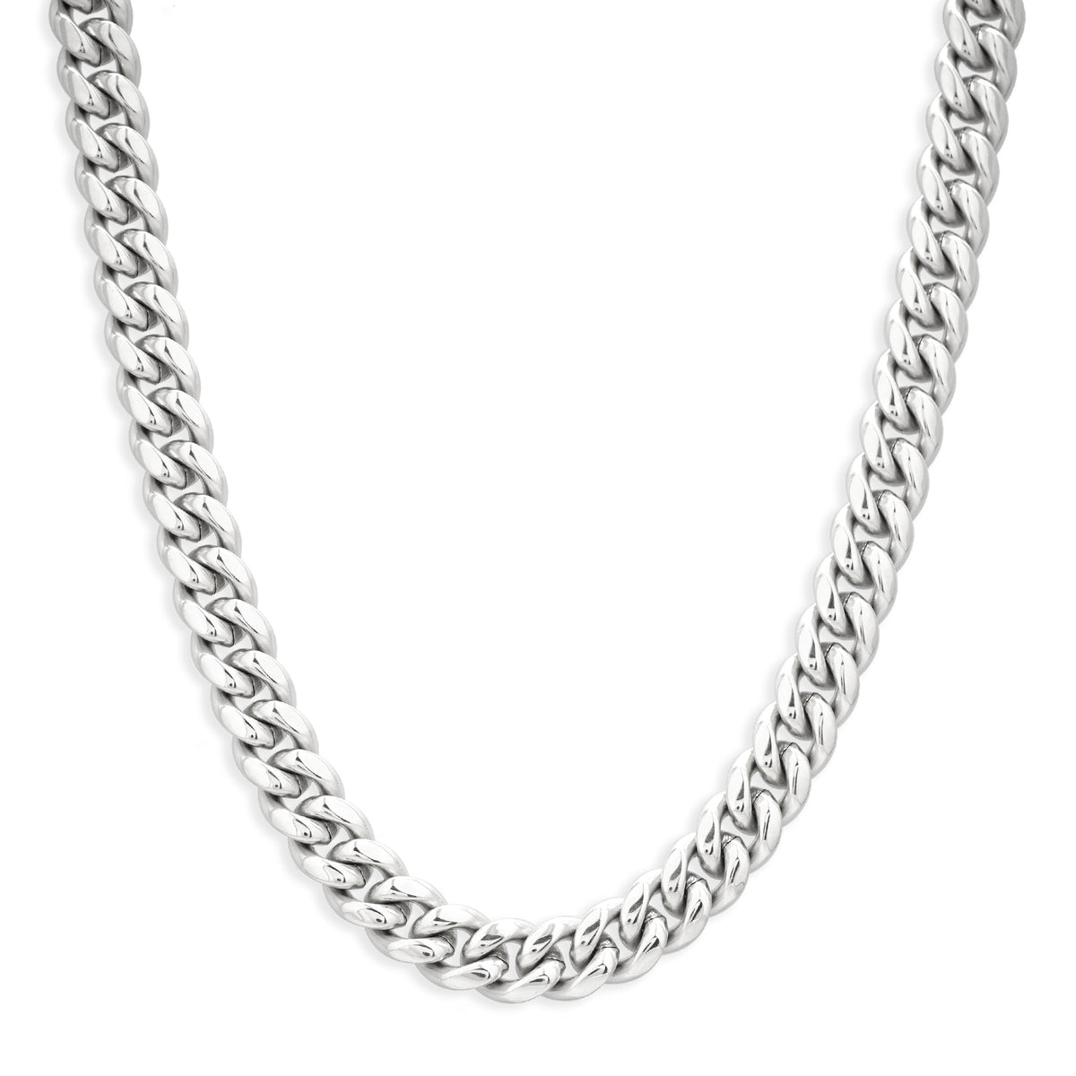 Elite Jewelry | Cubana 8mm Plata — fotografía 1
