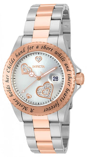 Elite Jewelry | Invicta Women's 14731 Angel Quartz 3 Hand Silver Dial Watch