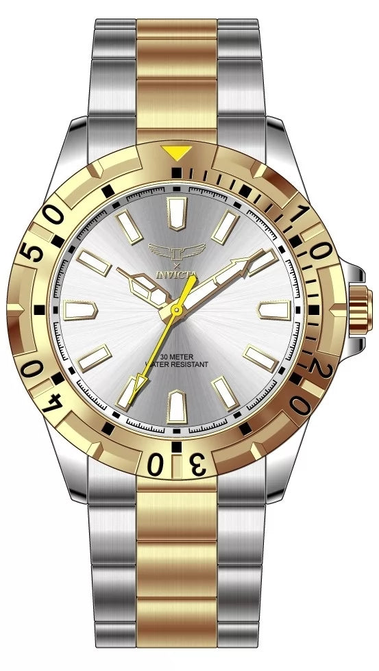 Elite Jewelry | Invicta Men's 69036 Specialty Quartz PC21S White Dial Watch