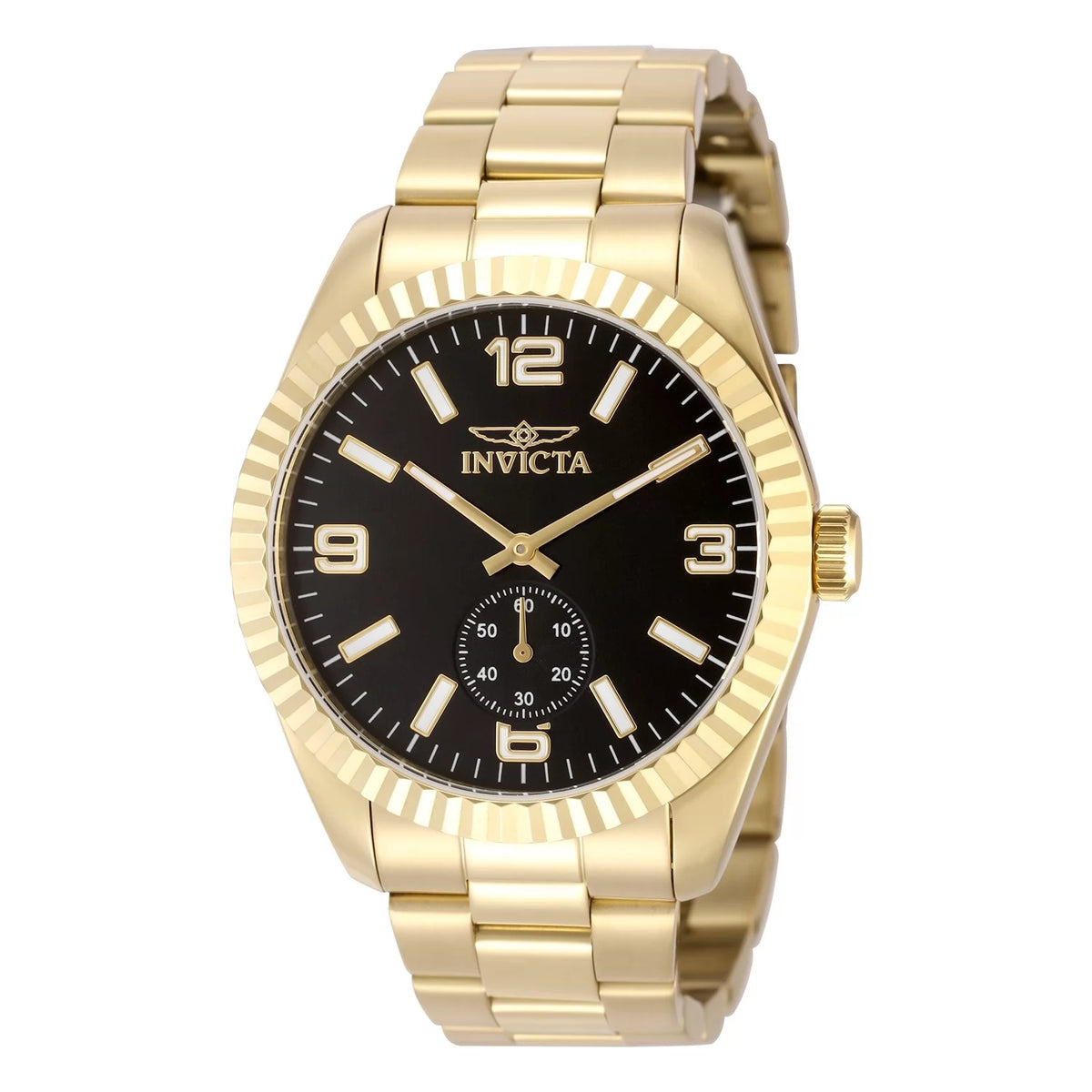 Elite Jewelry | Invicta Men's 49389 Specialty Quartz Multifunction Black Dial Watch