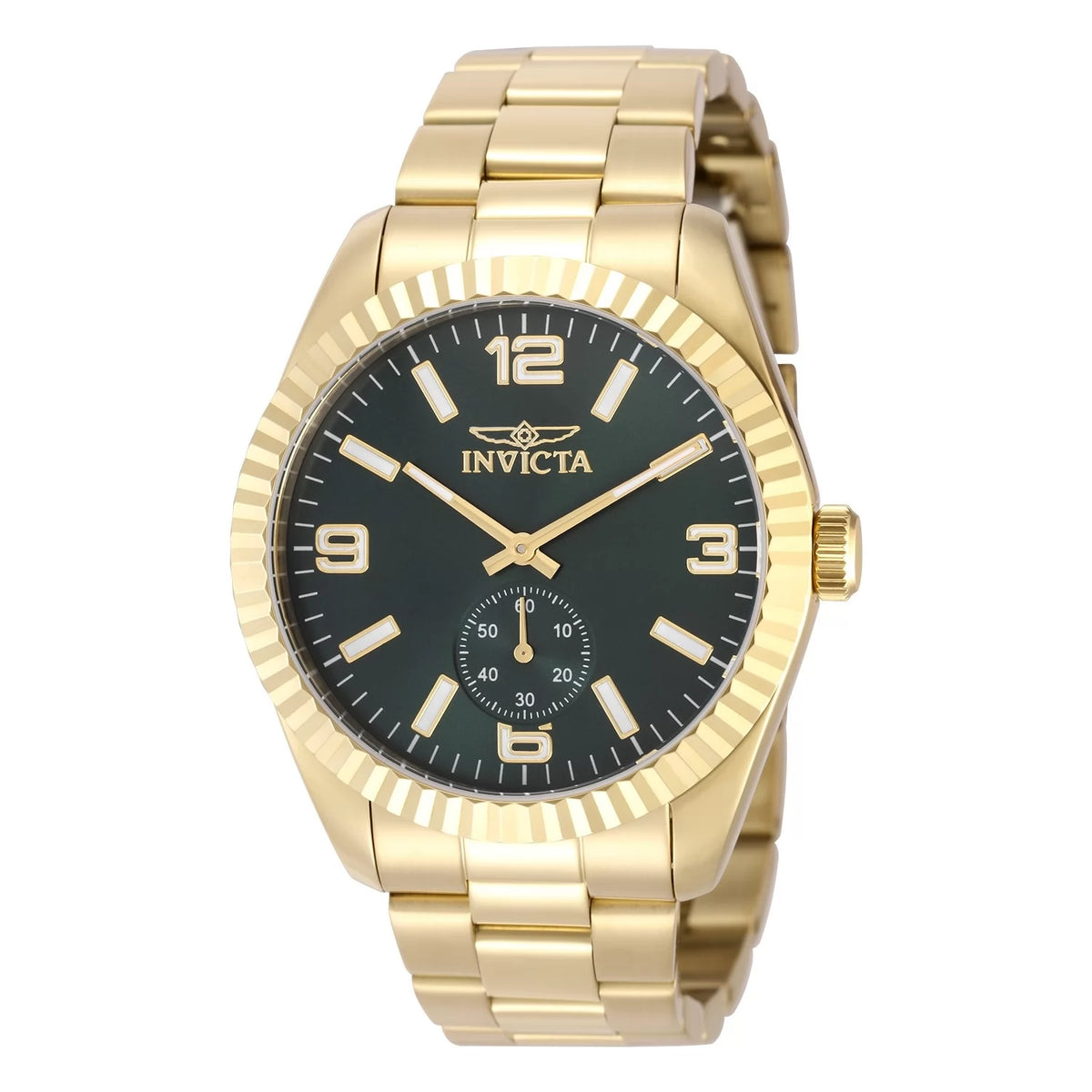 Elite Jewelry | Invicta Men's 49390 Specialty  Quartz Multifunction Green Dial Watch