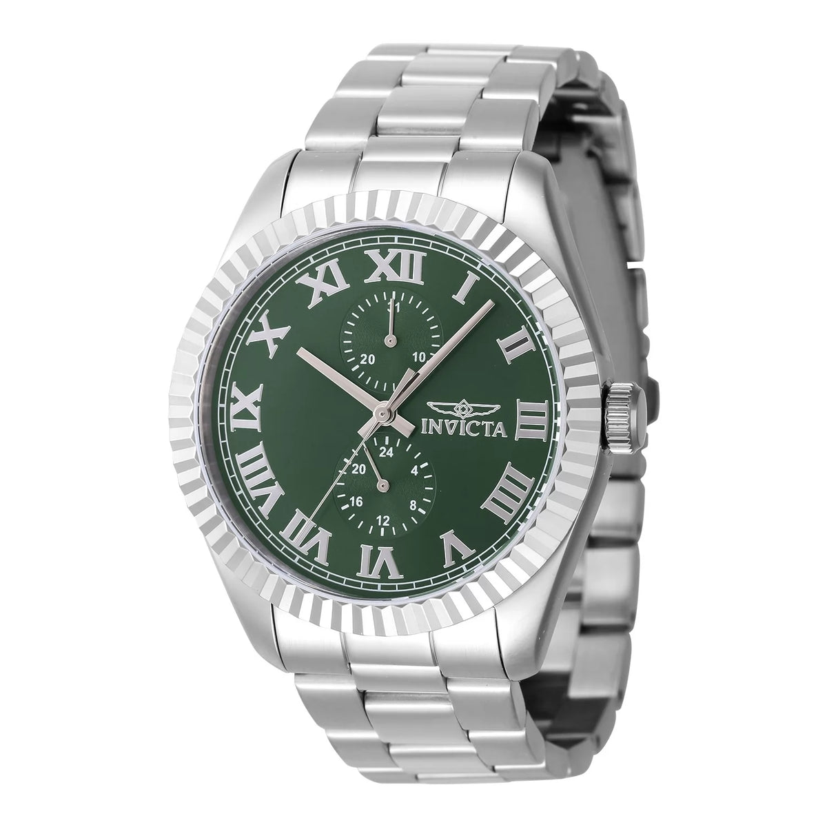 Elite Jewelry | Invicta Men's 47422 Specialty Quartz Multifunction Green Dial Watch