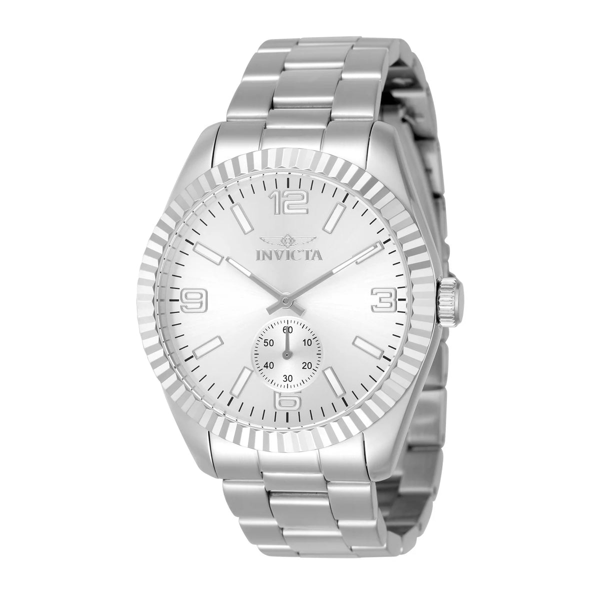 Elite Jewelry | Invicta Men's 49356 Specialty  Quartz Multifunction Silver Dial Watch