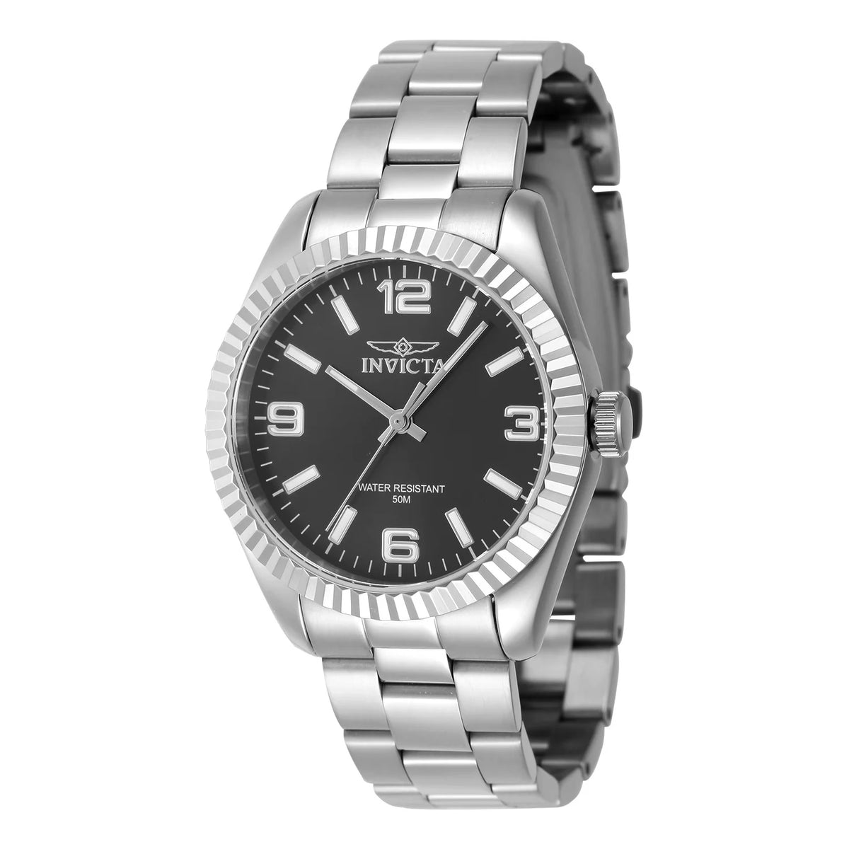 Elite Jewelry | Invicta Men's 47463 Specialty Quartz 3 Hand Gold, Silver, Black Dial Watch