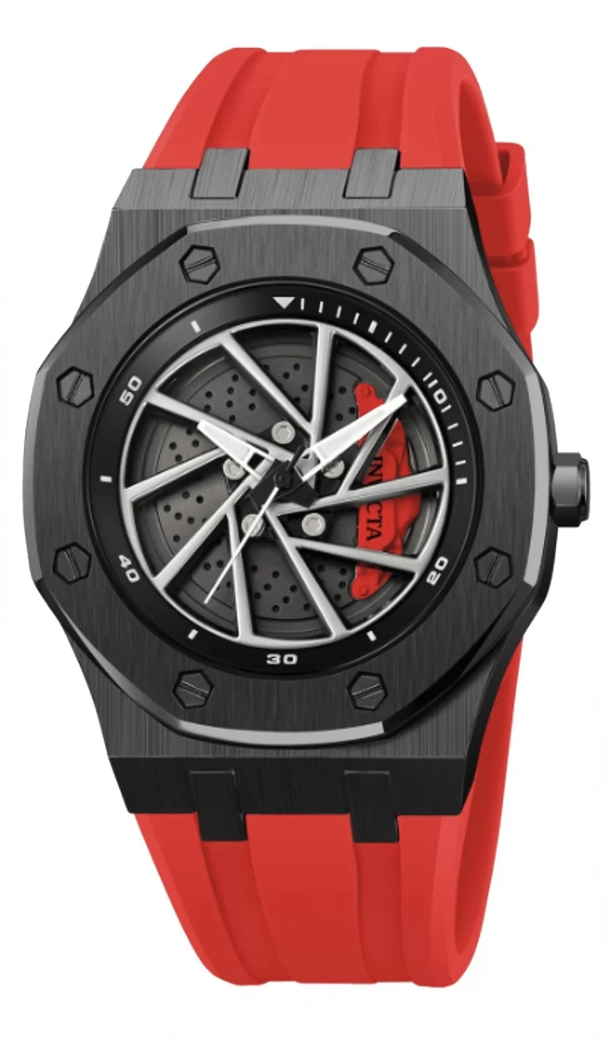 Elite Jewelry | Invicta Men's 69491 Speedway Quartz MG68 Black Dial Watch