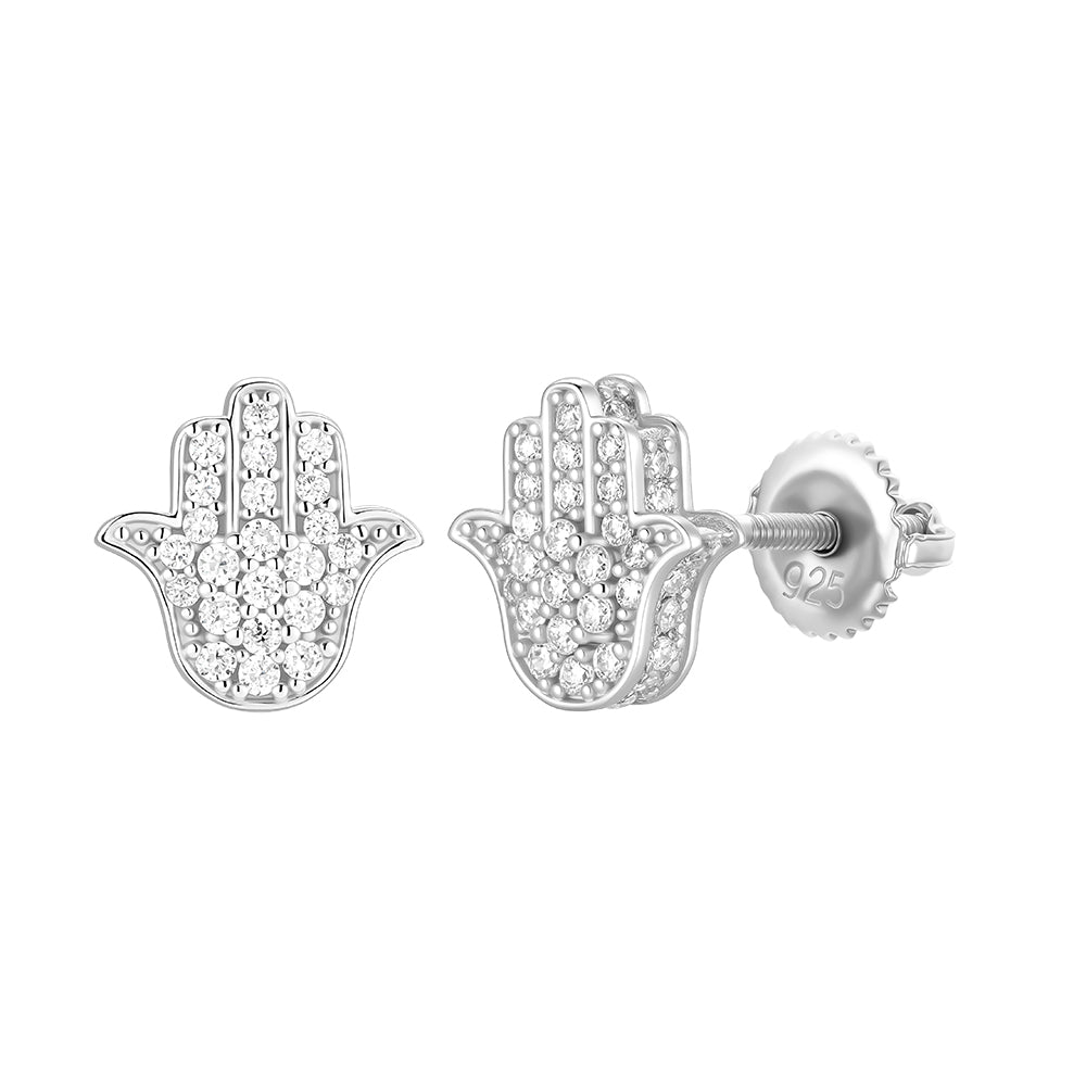 Elite Jewelry | Pantallas Mano de Fátima - 100% Moissanite — fotografía 2