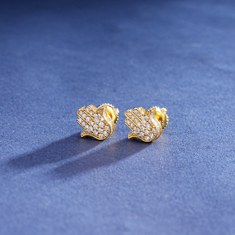Elite Jewelry | Pantallas Mano de Fátima - 100% Moissanite — fotografía 3