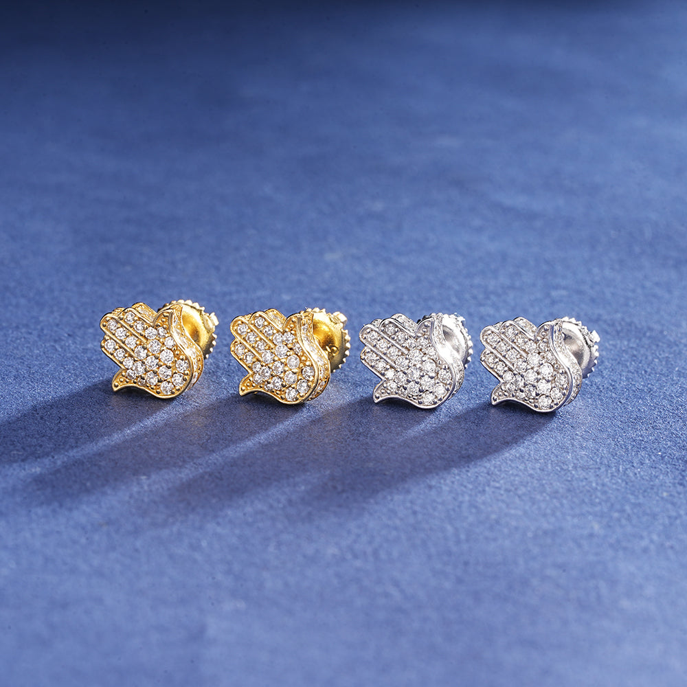 Elite Jewelry | Pantallas Mano de Fátima - 100% Moissanite — fotografía 4