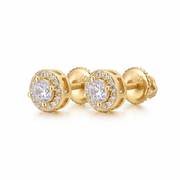 Pantallas Redondas 7mm - 100% Moissanite (Compra 1 y Llévate 1 Gratis)