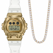 G-Shock *Limited Edition* Dorado / Clear (Compra 2 Relojes y Recibe 1 Perfume Lattafa Mini Gratis)