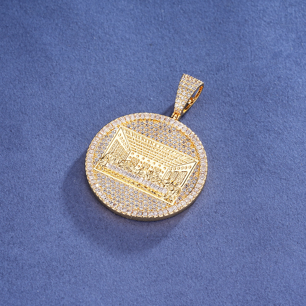 Pendant Última Cena Premium + Soga 3mm