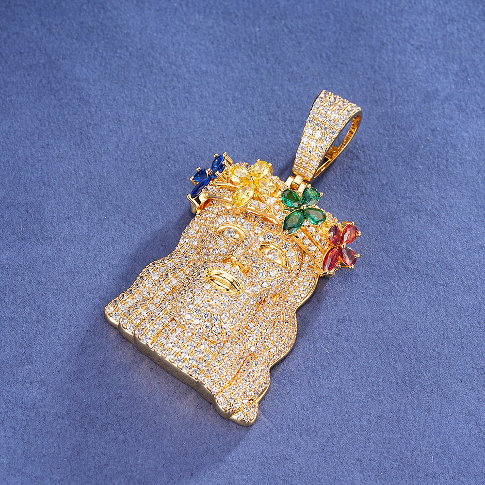 Pendant Cristo Multicolor