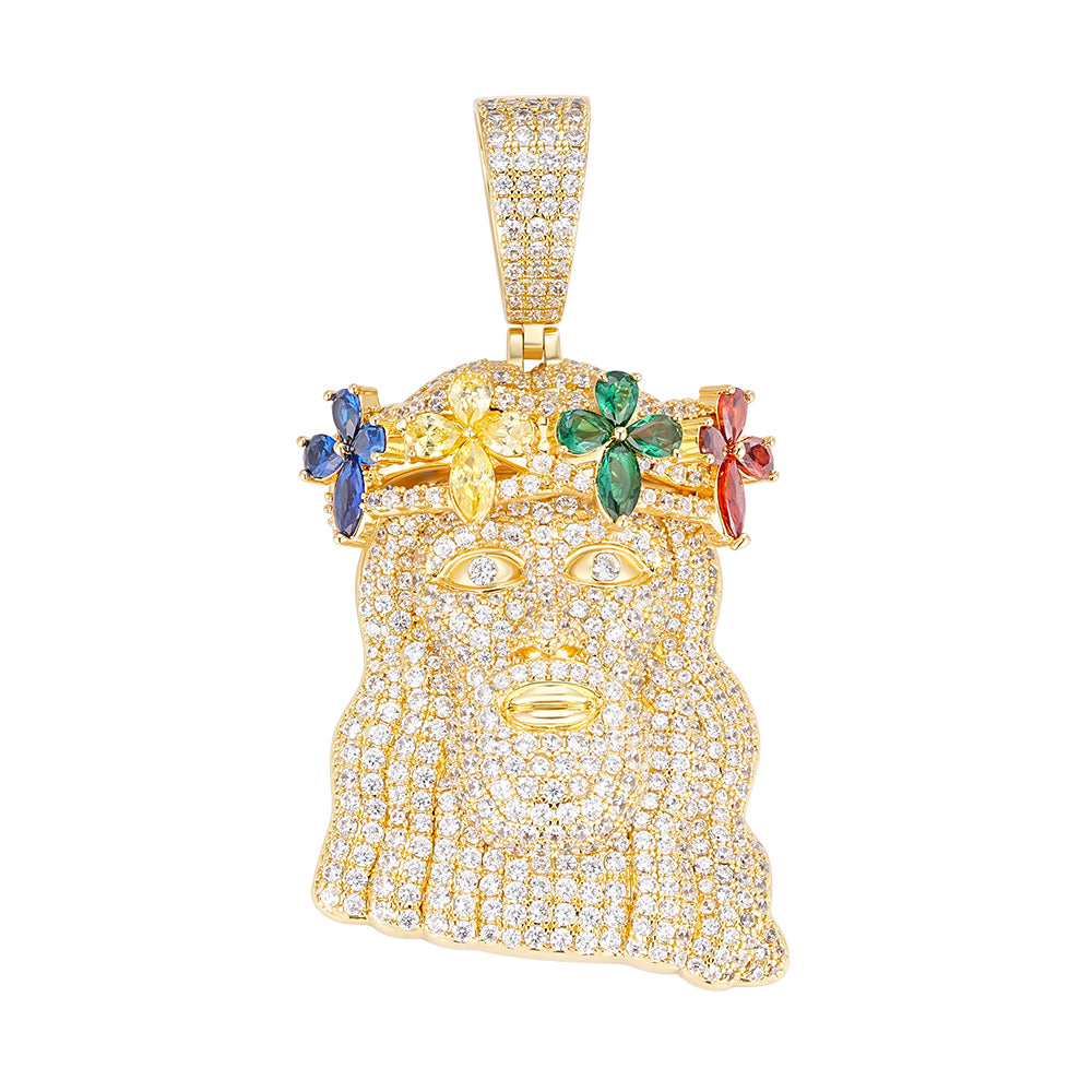 Pendant Cristo Multicolor