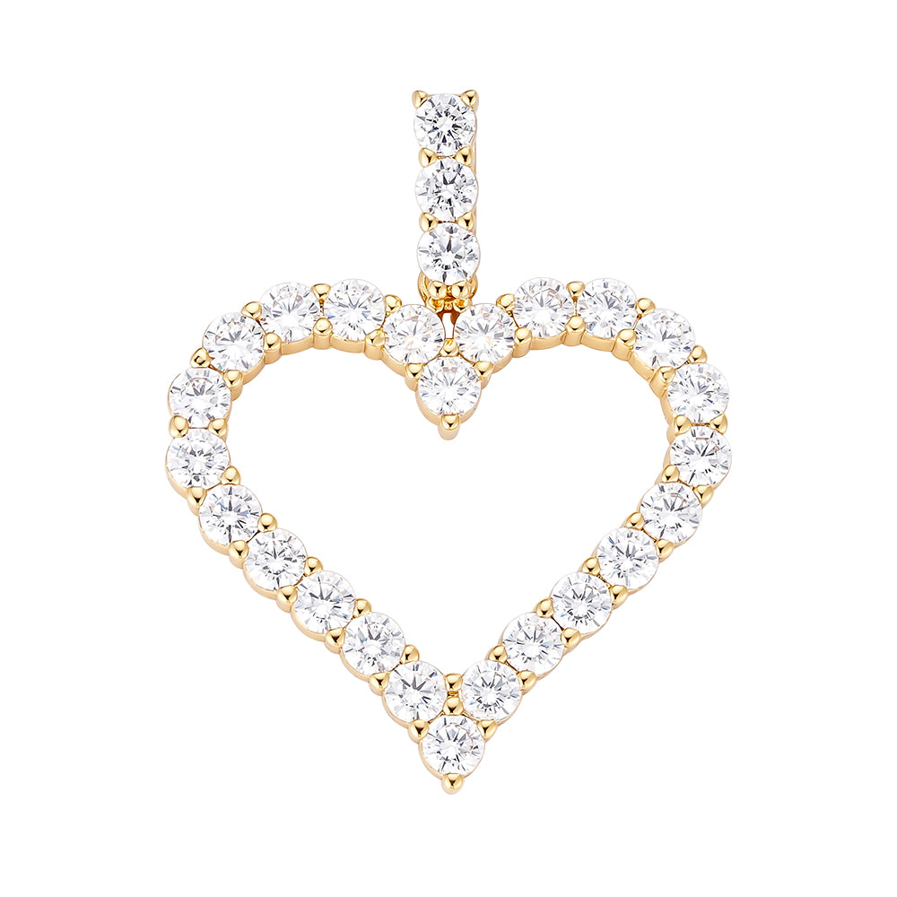 Pendant Corazón Diamante