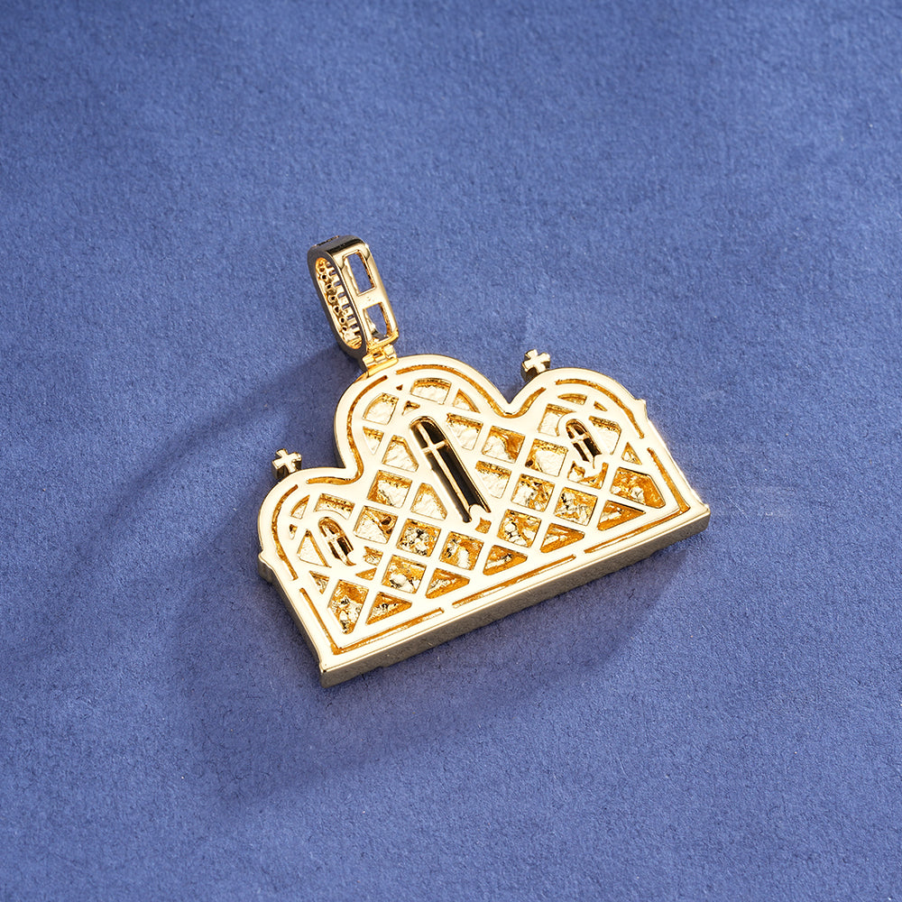 Pendant Catedral Última Cena + Soga 3mm