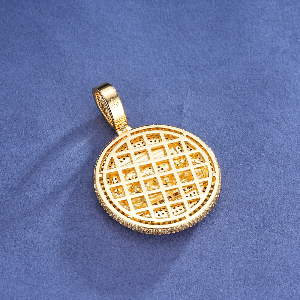 Pendant Medallón Última Cena + Soga 3mm