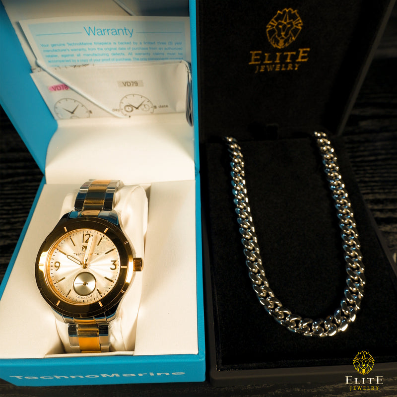 Especial: TechnoMarine MoonSun Dos Tonos + Cubana 10mm