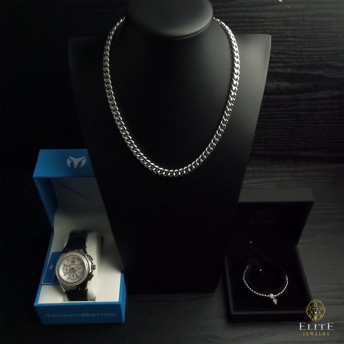 Especial: TechnoMarine Cruise Diva Plata con Cubana + pulsera
