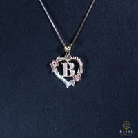 Inicial con Corazón Oro 10K