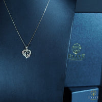 Inicial con Corazón Oro 10K