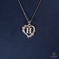 Inicial con Corazón Oro 10K