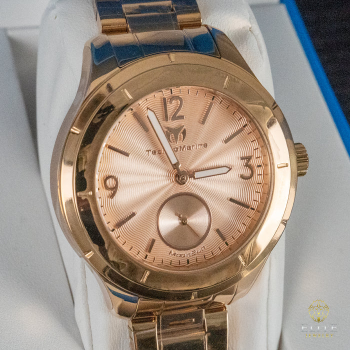 Especial: TechnoMarine MoonSun Oro Rosado