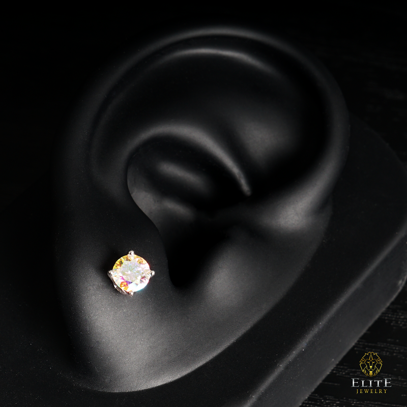 Dormilona Moissanite Arcoiris 5mm (Grande)