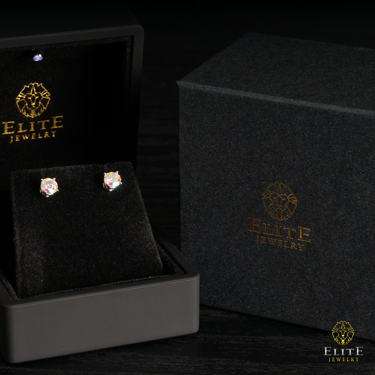 Dormilona Moissanite Arcoiris 5mm (Grande)