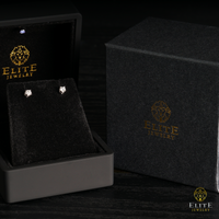 Dormilona Moissanite 3mm (Pequeña) - Elite Jewelry Store 