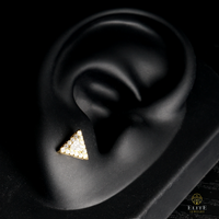 Dormilona Triangular Con Moissanite
