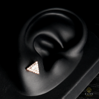 Dormilona Triangular Con Moissanite
