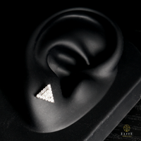 Dormilona Triangular Con Moissanite