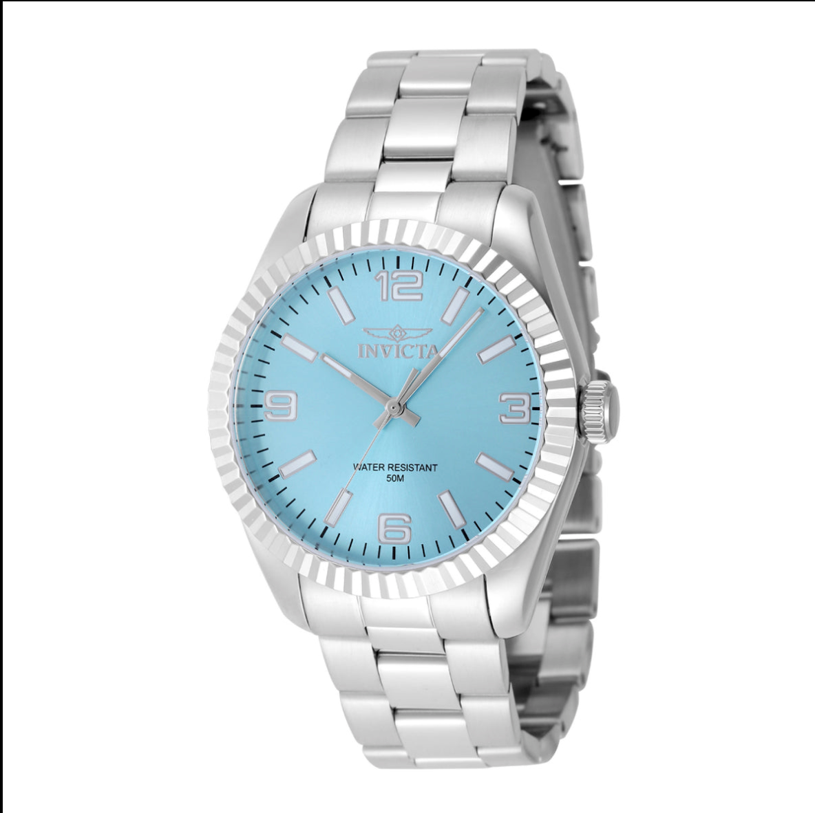 Set de Pareja: Invicta 43mm y 36mm Specialty Plata / Aqua