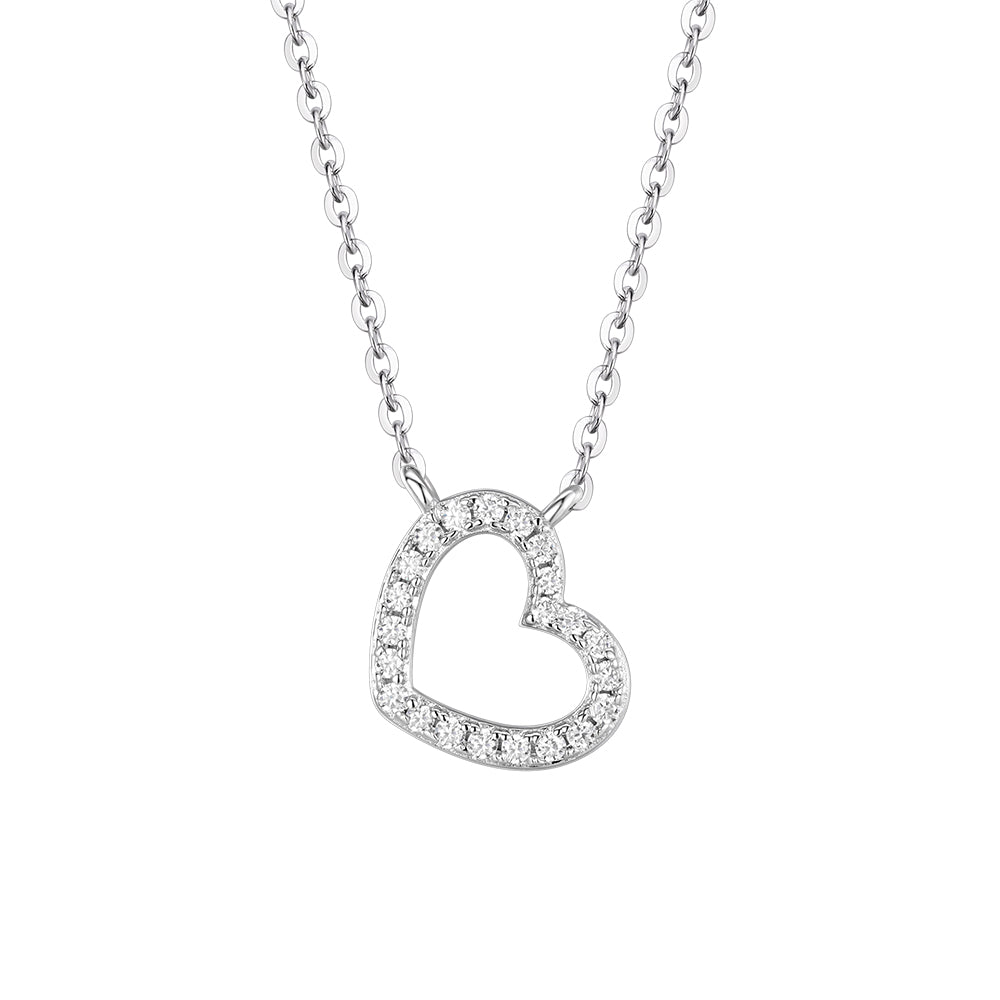 Pendant Corazón Celestial + Cadena Gratis