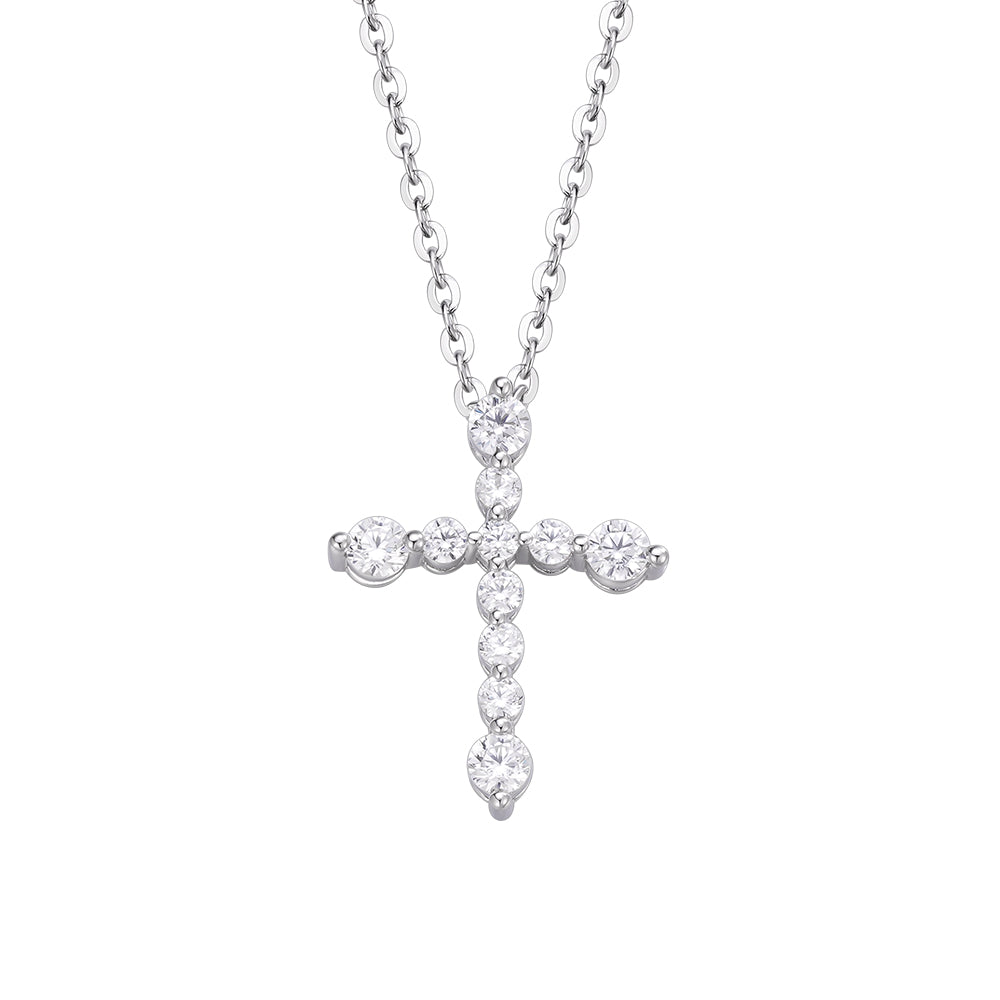 Pendant Cruz Radiante + Cadena Gratis