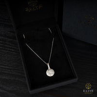 Baloncesto con Piedras Moissanite + Cadena