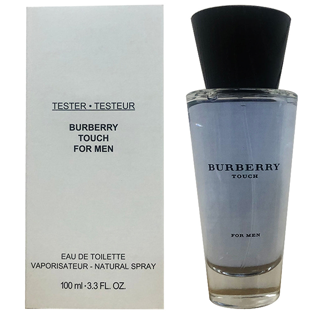 Touch by Burberry, 3.4 oz Eau De Toilette Spray for Men Tester