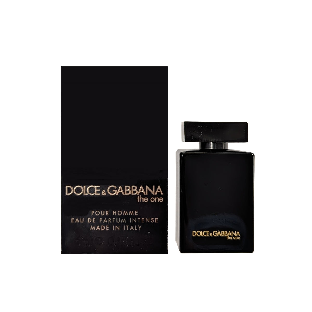 The One Intense by Dolce & Gabbana, 0.17 oz Eau De Parfum Mini for Men